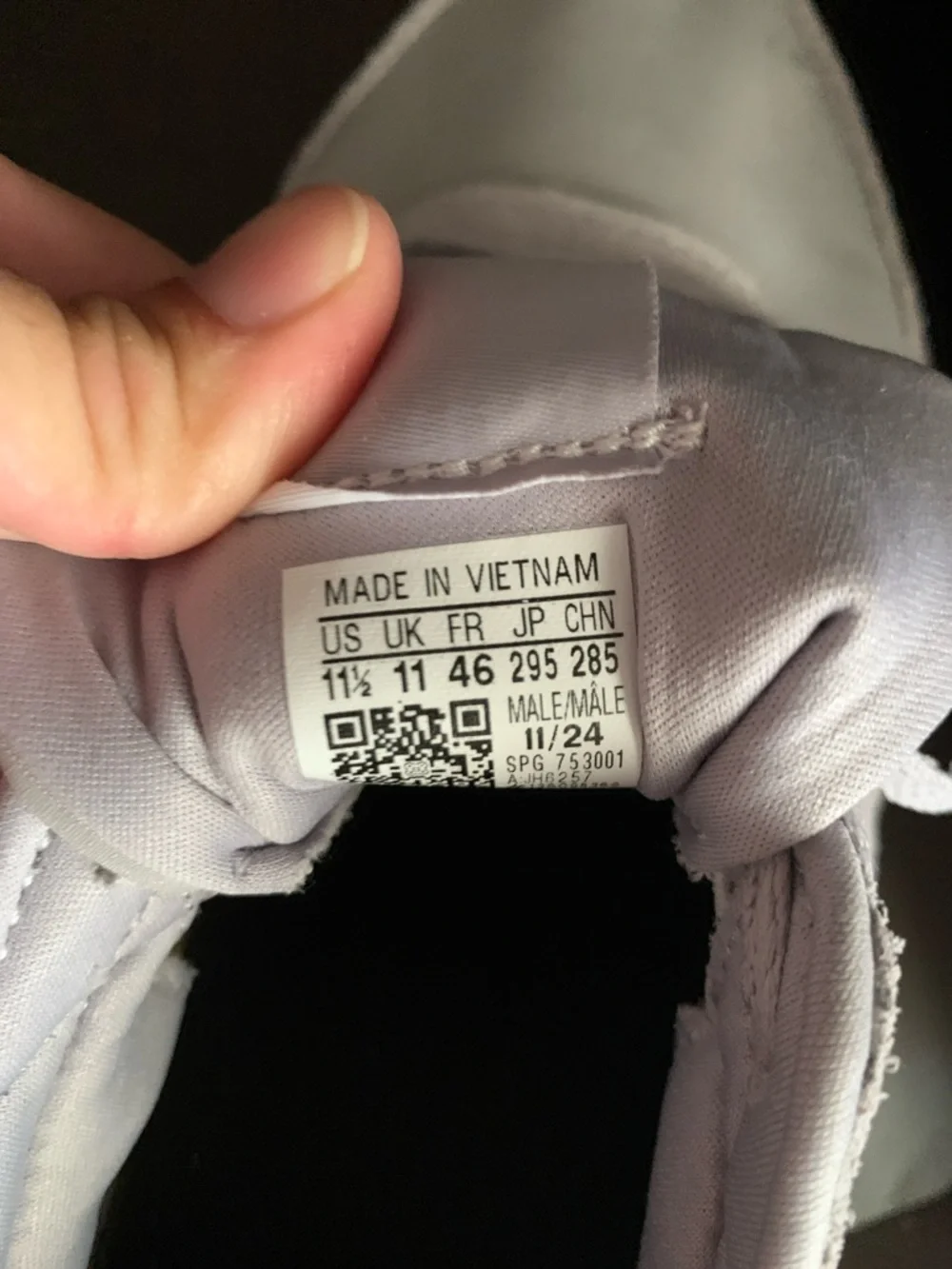 Adidas Run 70s Light Gray Sneakers with Cream Sole